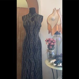 Elegant sparkly tunic dress